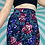 Thumbnail: Vintage Navy Floral Skirt