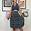 Thumbnail: Green Retro Pleated Skirt
