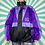 Thumbnail: Purple Funky Rain Jacket