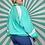 Thumbnail: Mint Retro Windbreaker