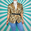 Thumbnail: Beige Floral Summer Blazer