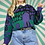 Thumbnail: Purple Funky Knit Jumper 