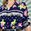 Thumbnail: Vintage Navy Hawaiian Blouse 