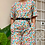 Thumbnail: Blue Floral Vintage Playsuit 