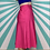Thumbnail: Pink Linen Midi Skirt