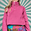 Thumbnail: Pink Half-Zip Fleece