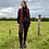 Thumbnail: Brown Suede Tassle Waistcoat