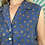 Thumbnail: 100% Silk Blue Blouse