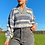 Thumbnail: Grey Funky Knit Jumper 