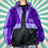 Thumbnail: Purple Funky Rain Jacket