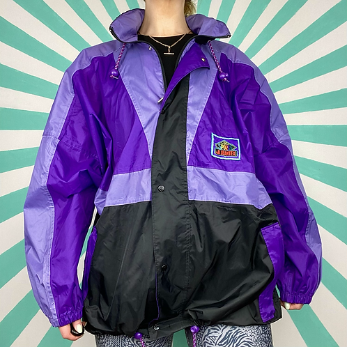 Purple Funky Rain Jacket