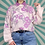 Thumbnail: Pink Floral Summer Knit